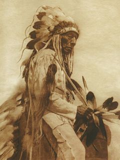 The Old Cheyenne Edward s Curtis Native American Art