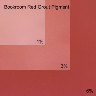 Bookroom Red Colour Floor & Wall Tile Grout Dye/Pigment/Colorant