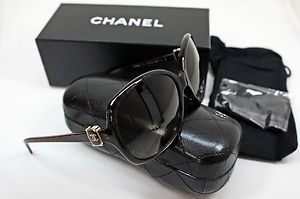 CHANEL Designer Sunglasses 5174 C 1204 3B Brown Brown NIB 299