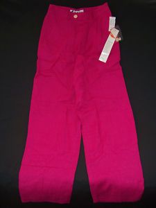 Vintage Chaus Womens Size 10 Viscose Linen Pants New