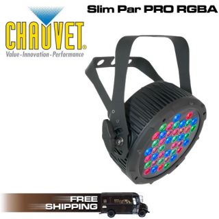 CHAUVET LIGHTING SLIMPAR PRO RGBA LED WASH WITH AMBER SLIM PAR