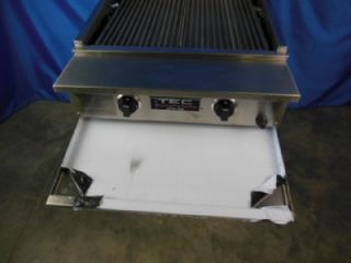 New Tec Searmaster II 25 Infra Red Charbroiler Stand Grill Natural 