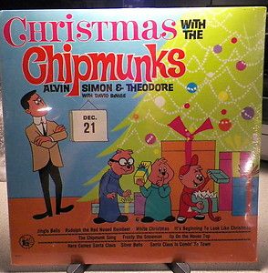   The Chipmunks LP New SEALED Alvin Simon Theodore Chipmunk Song