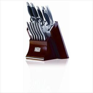 Chicago Cutlery 14 Piece Knife Kitchen Knives Block Cutlery Set New 