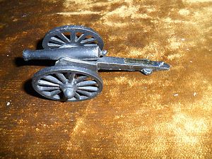 Cast Iron Toy Cannon. Made in Pennsylvania. PENNCRAFT. Replica