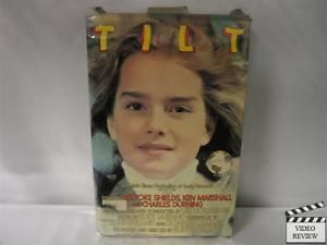 Tilt VHS Brooke Shields Charles Durning Ken Marshall