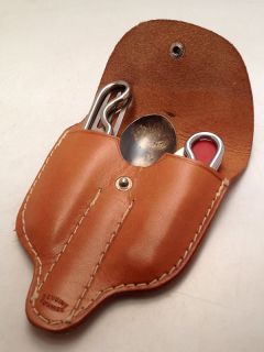 Vintage Boy Scout Chow Kit in Box BSA Knife Fork Spoon Utensil Kit in 
