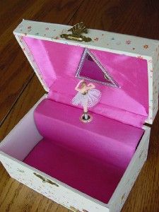 Ballerina Jewelry Box Childs Musical Holly Hobbie Girl