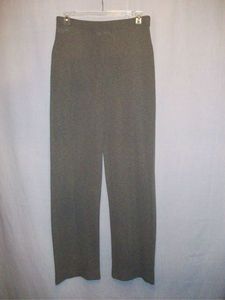 Ladies Gispa Brown Made in Italy Pants XL Pull on Slacks 34 x 32 