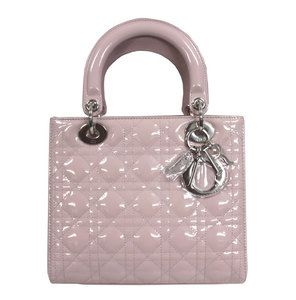 Christian Dior Lady Dior Hand Bag Pink VRB44551