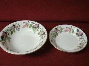 Wedgwood China Dinnerware England Hathaway Rose Pattern R4317 1 cereal 