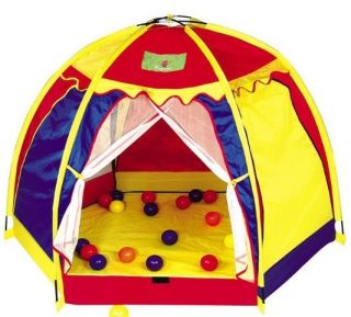 New Childern Light Yellow Yurts In&Outdoor Pop Up House Kids Play Tent