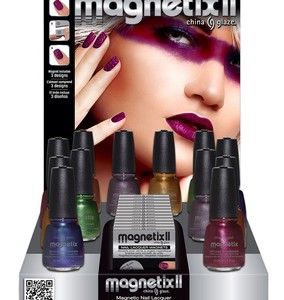 CHINA GLAZE NEW MAGNETIX COLLECTION 2 INLUDE 6 COLORS AND NEW MAGNET 3 