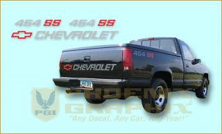 1990 1991 Chevrolet 1500 454 SS Decal Stripe Kit