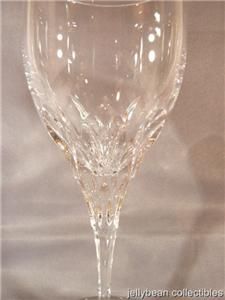 gorham diamond clear wine glasses goblet stemware