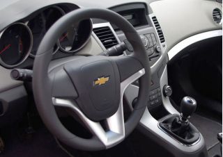 Chrome Steering Wheel Trim Cover Fit Chevrolet Cruze Aveo
