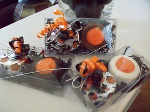 Chocolate Covered Oreo Cookies Favors Halloween Party Pumpkin Treat 