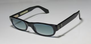 New Chrome Hearts Ironwood Black Blue Silver Sunglasses Shade Case 