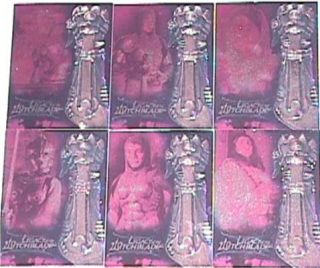 Witchblade TV Series Base Card Set w Full Foil Embossed Chase Card 