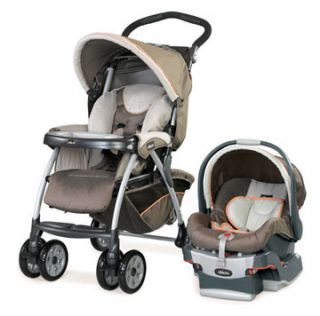 Chicco Cortina KeyFit 22 Travel System Stroller and KeyFit Infant Car 