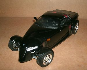 18 Chrysler Howler Diecast   Plymouth Prowler Hard Top Concept Die 