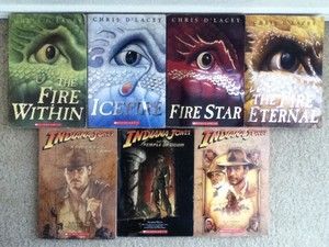 Chris DLacey Books and Indiana Jones Novels
