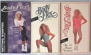 LOT OF 3 BODY FLEX II GREER CHILDERS GETTING STARTED 15 MINUTE 