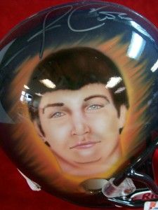 Jay Cutler Signed Airbrushed Full Size Helmet RARE Chicago Bears 
