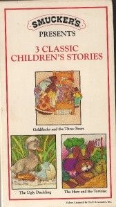 Smuckers Presents 3 Classic Childrens Stories VHS Video