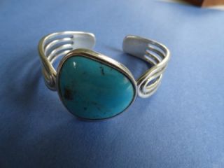 Studio Barse Sterling Bracelet Big Chunky Turquoise 