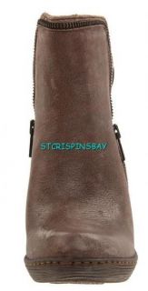 Born Christina Taupe Barnwood Ankle Booties Womens 11 New Retail $150 