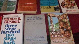 BIG LOT Christian BIBLE STUDY Books Vintage Old New Testament Gospels