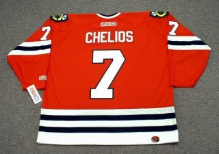 chris chelios chicago blackhawks 1996 jersey medium