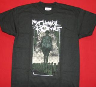 My Chemical Romance T Shirt Dark Soldier Black Size Large