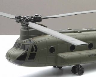   Army Helicopter aircraft Chinook Military airplane 10 long DieCast