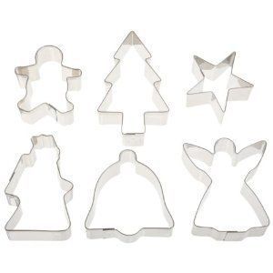 Ateco Stainless Steel Christmas Cookie Cutters
