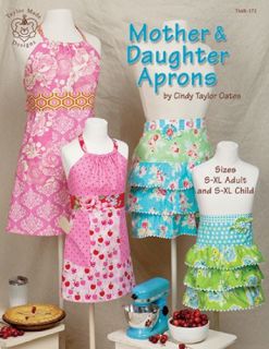 mother daughter aprons brand taylor made designs pattern type craft 