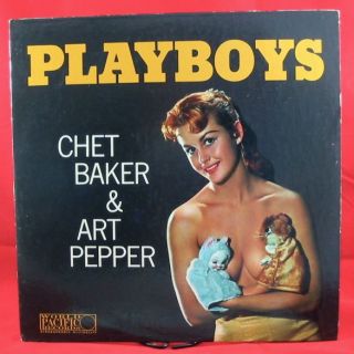 CHET BAKER Playboys LP WORLD PACIFIC Deep Groove ORIG. Art Pepper