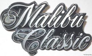 76 77 Chevrolet Malibu Classic GRILLE EMBLEM badge logo 377075