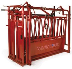 New Cattle Squeeze Chute with Automatic Headgate