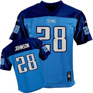 Tennessee Titans Chris Johnson 28 Kids Jersey M 5 6