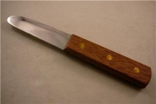 Chowder Cherrystone Clam Knife s s Blade WD Handle
