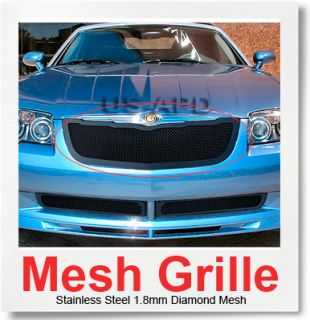 fitment 2004 2008 chrysler crossfire material stainless steel color