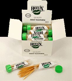 Hotlix Mint Flavored Toothpicks 10 Packs