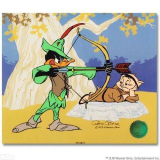 Chuck Jones Robin Hood Bow Error Le Cel Daffy Duck