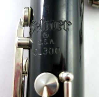 Nice Selmer USA CL300 Clarinet Case Lyre EXTRAS 