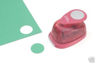 PAPER PUNCH Scrapbooking CIRCLE 1 inch