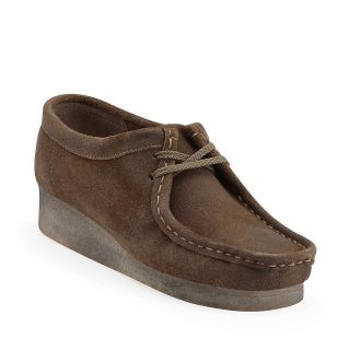 Clarks Originals® Wallabee 78985 Womens Taupe Leather Hand Stitched