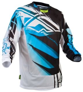 Fly Racing Kinetic Mesh Inversion Youth Jersey 2013