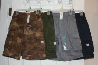 Childrens Place Boys Size 8 Cargo Shorts Brand New w Tags